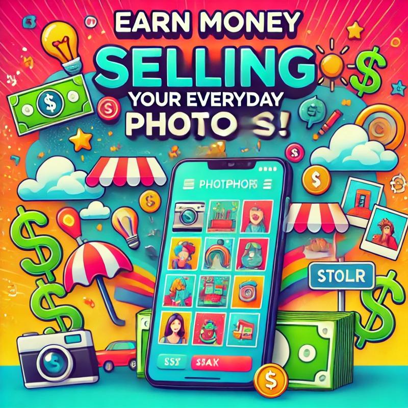 Earn $money selling your everyday Photos